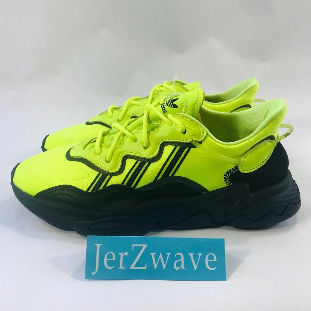 Adidas Ozweego Yellow & Black Men's Size 9.5 - Picture 5 of 8